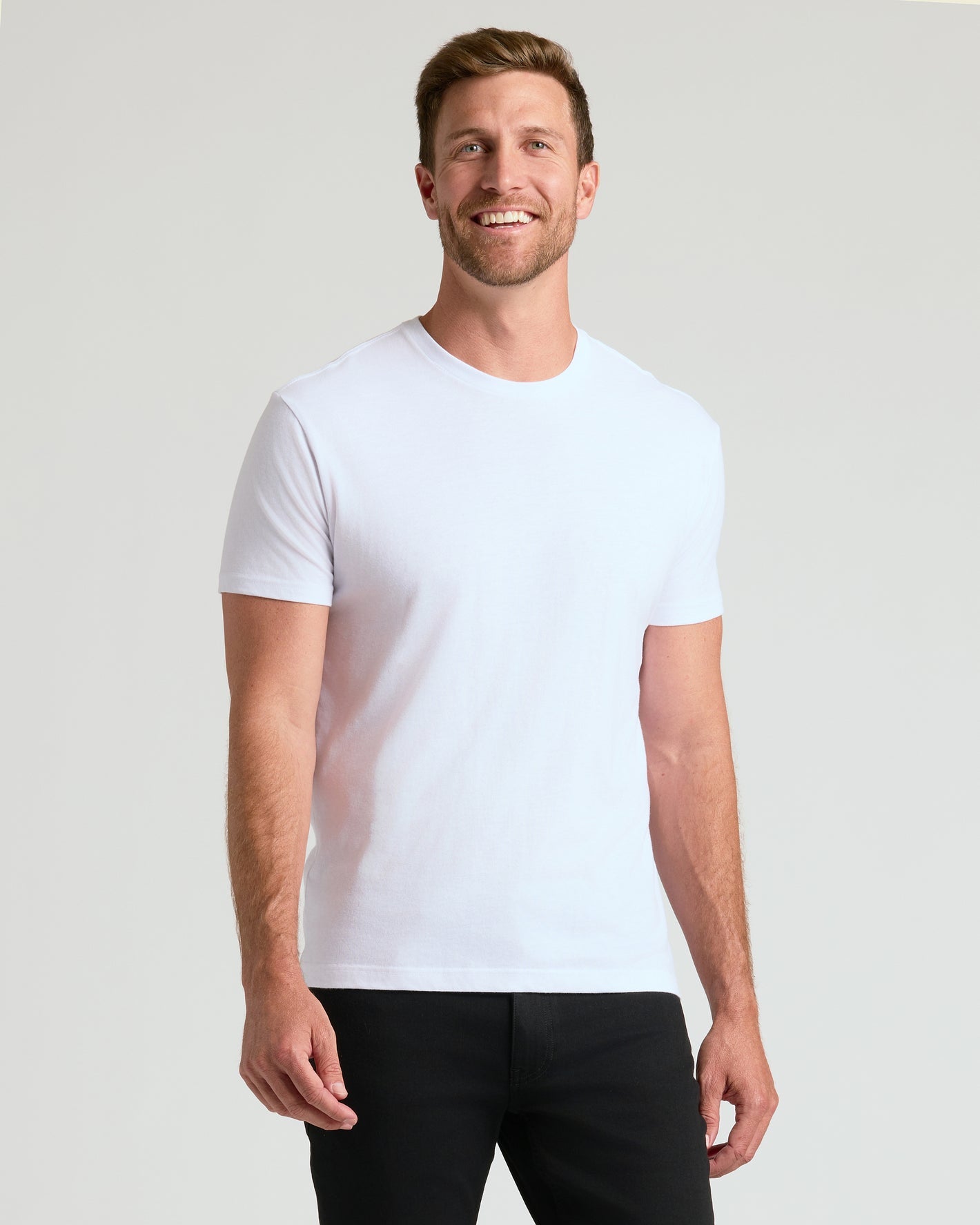 White Crew Neck